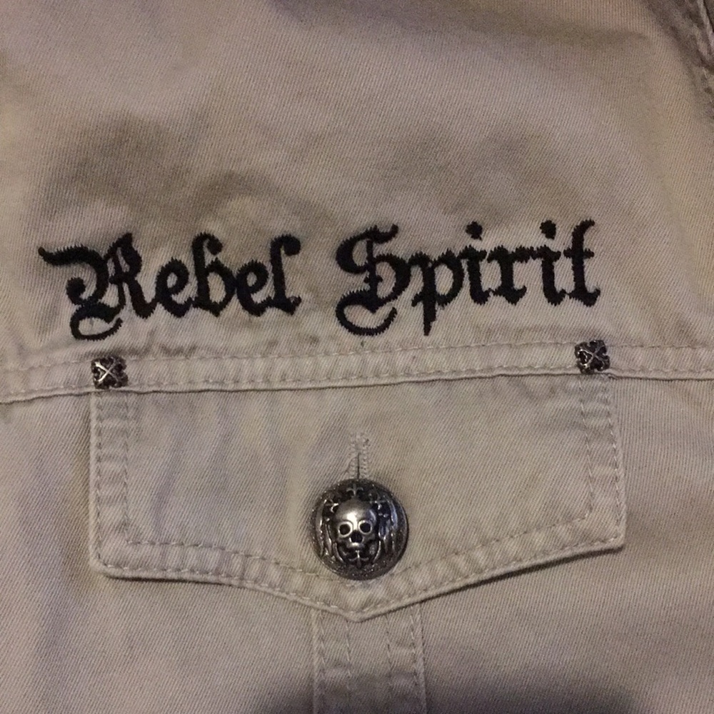 XL REBEL SPIRIT Jacket khaki color - Picture 4 of 10